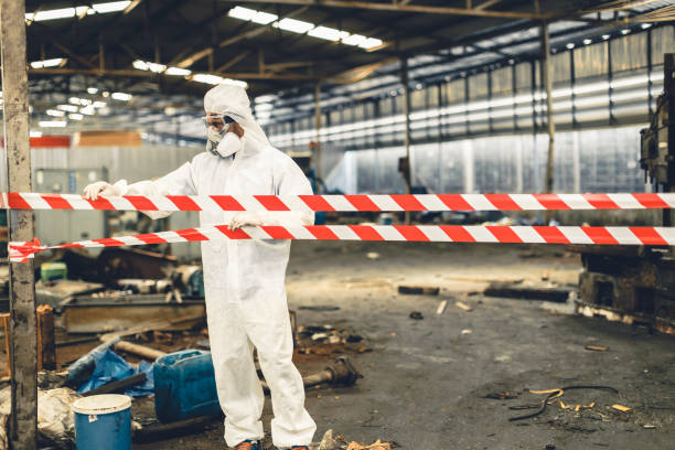 Professional Odor Removal technician working in Dripping Springs, TX